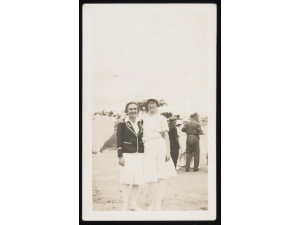 Lorna Kettels (right) and Ann Palmer 1935